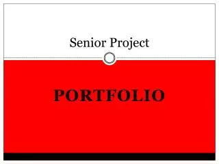 Senior Project