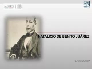 NATALICIO DE BENITO JUÁREZ 21 de MARZO