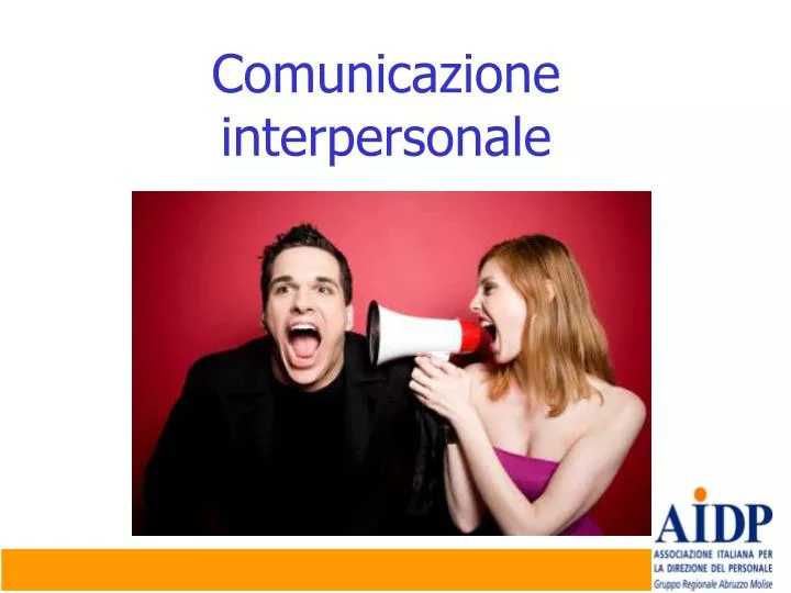 comunicazione interpersonale