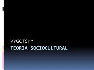 vygotsky