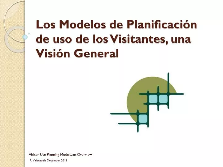 los modelos de planificaci n de uso de los visitantes una visi n general