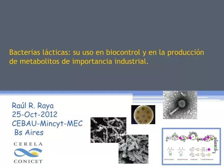 bacterias l cticas su uso en biocontrol y en la producci n de metabolitos de importancia industrial