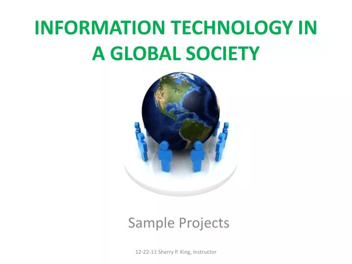 information technology in a global society