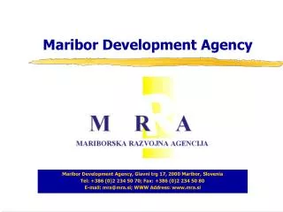 Maribor Development Agency