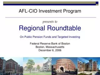 AFL-CIO Investment Program