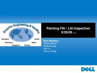 Painting FAI / LAI Inspection 9/29/06 rev.2