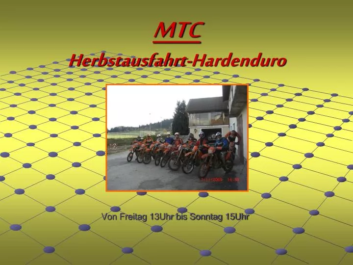 mtc herbstausfahrt hardenduro