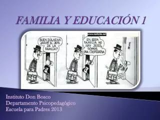 familia y educaci n 1