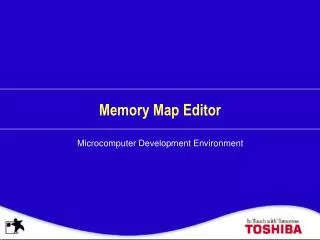 Memory Map Editor