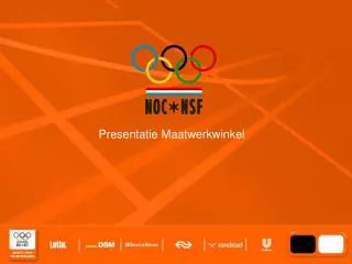 presentatie maatwerkwinkel