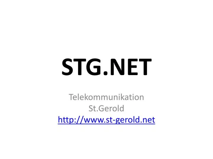 stg net