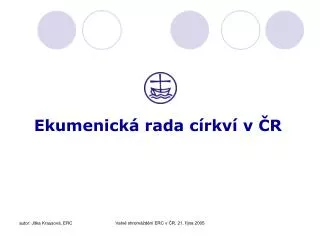Ekumenická rada církví v ČR