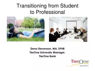 Transitioning from Student to Professional