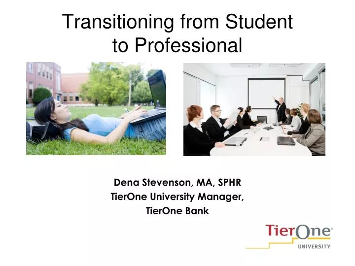 transitioning from student to professional
