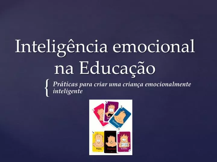 intelig ncia emocional na educa o