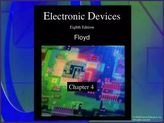 E lectronic D evices Eighth Edition Floyd