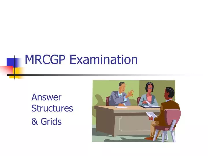 mrcgp examination