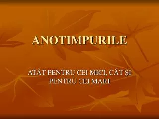 anotimpurile