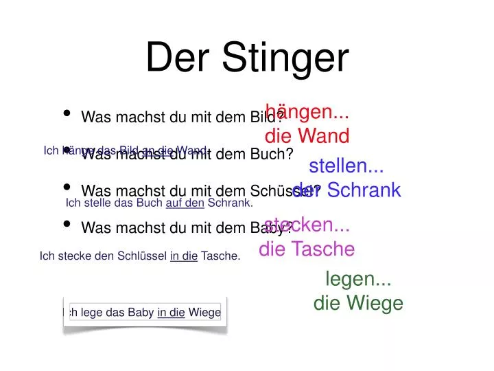 der stinger