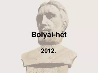 Bolyai-hét