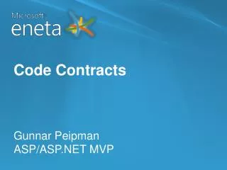 code contracts