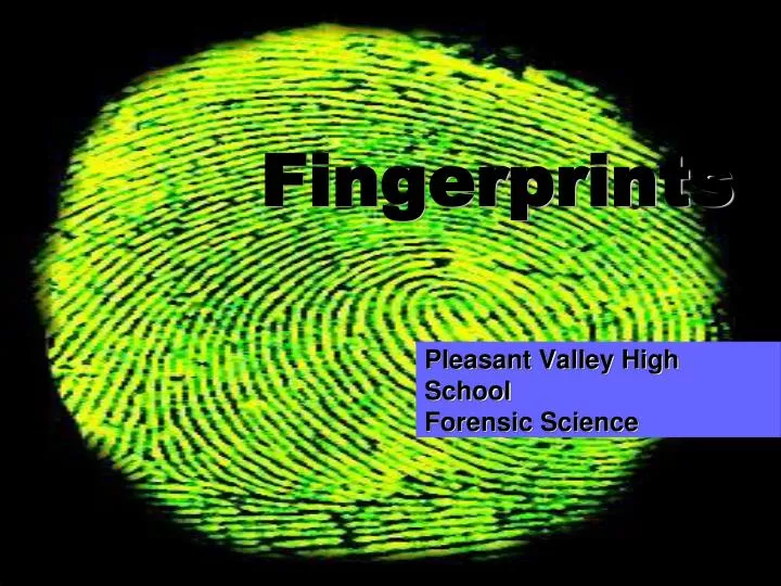 fingerprints