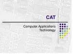 Comprehensive Course in Computer Applications and Technology - slide 1