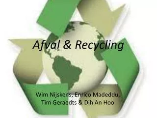Afval &amp; Recycling
