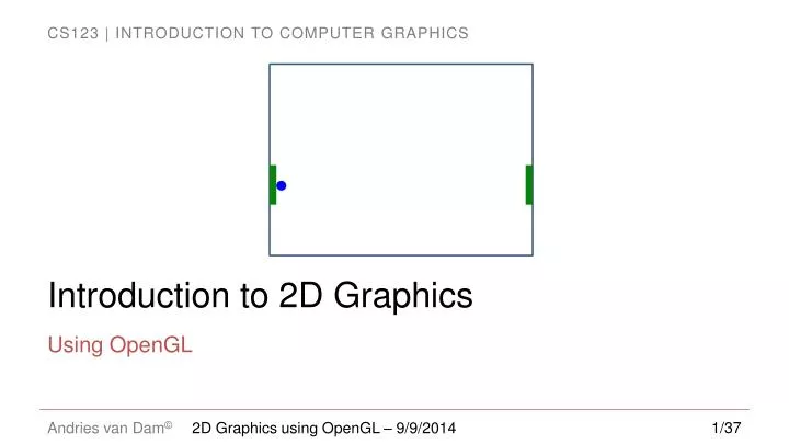 introduction to 2d graphics