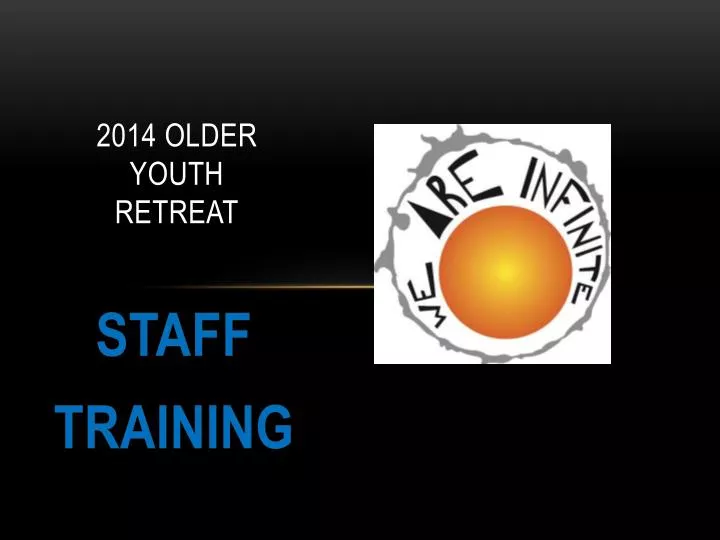 2014 older youth retreat