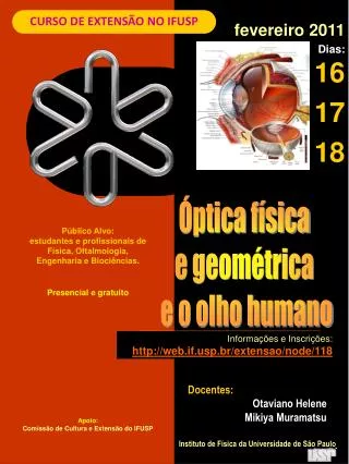 curso de extens o no ifusp