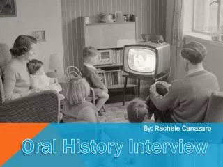 Oral History Interview