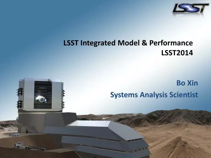 lsst integrated model performance lsst2014