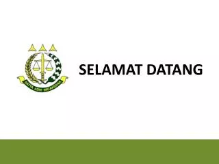 selamat datang