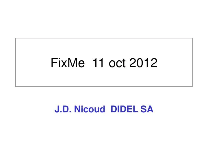 j d nicoud didel sa