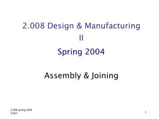 2.008-spring-2004 S.Kim