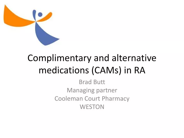 complimentary and alternative medications cams in ra