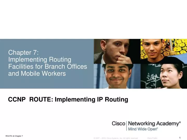 chapter 7 implementing routing facilities for branch offices and mobile workers
