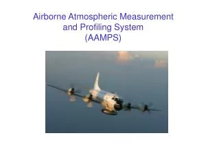 Airborne Atmospheric Measurement and Profiling System (AAMPS)