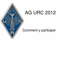 ag urc 2012