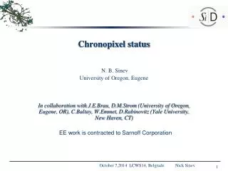 Chronopixel status
