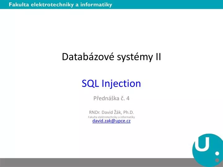 datab zov syst my ii sql injection
