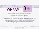 WHRAP - slide 1