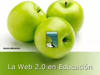 La Web 2.0 en Educación