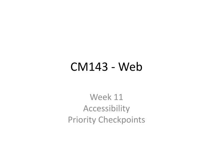 cm143 web