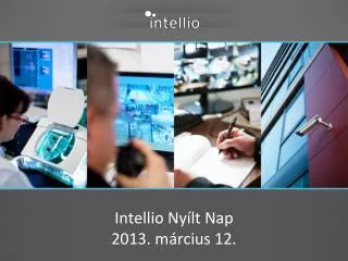 Intellio Nyílt Nap 2013. március 12.