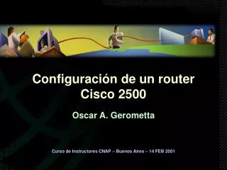 Curso de Instructores CNAP – Buenos Aires – 14 FEB 2001