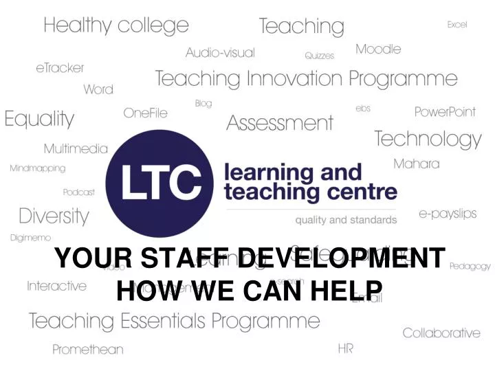your staff development how we can help