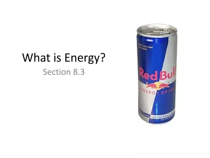 what is energy