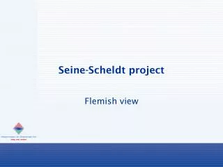 Seine-Scheldt project